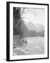 Skyskomish River Fishing, 1906-Asahel Curtis-Framed Giclee Print