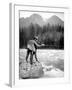 Skyskomish River Fishing, 1906-Asahel Curtis-Framed Giclee Print