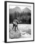 Skyskomish River Fishing, 1906-Asahel Curtis-Framed Giclee Print