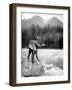 Skyskomish River Fishing, 1906-Asahel Curtis-Framed Giclee Print