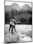 Skyskomish River Fishing, 1906-Asahel Curtis-Mounted Giclee Print