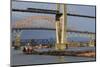 Skytrain Bridge, New Westminster, Vancouver Region, British Columbia, Canada, North America-Richard Cummins-Mounted Photographic Print