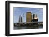 Skytree Tower and Modern Architecture, Sumida, Tokyo, Japan, Asia-Stuart Black-Framed Photographic Print