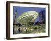 Skywalk, Nagoya City Center, Japan-Christian Kober-Framed Photographic Print