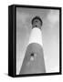 Skyward View of the Fire Island Lighthouse-null-Framed Stretched Canvas