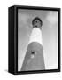 Skyward View of the Fire Island Lighthouse-null-Framed Stretched Canvas