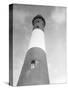 Skyward View of the Fire Island Lighthouse-null-Stretched Canvas