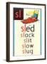 SL for Sled-null-Framed Art Print