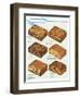 Slab Cake Selection 1937-null-Framed Art Print