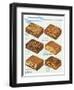 Slab Cake Selection 1937-null-Framed Art Print