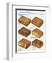 Slab Cake Selection 1937-null-Framed Art Print