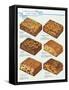 Slab Cake Selection 1937-null-Framed Stretched Canvas