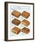 Slab Cake Selection 1937-null-Framed Art Print