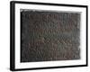 Slab from Lucius Cornelius Scipio's Sarcophagus from Tomb of Scipios, Via Appia, Rome, Italy BC-null-Framed Giclee Print