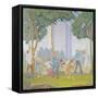 Slade Gardens-Peter Harrap-Framed Stretched Canvas