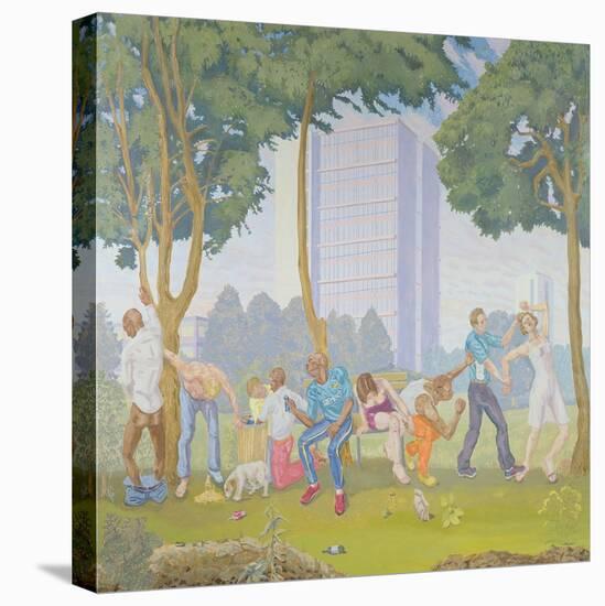 Slade Gardens-Peter Harrap-Stretched Canvas