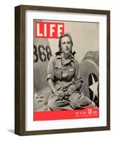 Slade Learns to be Ferry Pilot for Air Force, Women's Flying Training Detachment, July 19, 1943-Peter Stackpole-Framed Premium Photographic Print