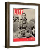 Slade Learns to be Ferry Pilot for Air Force, Women's Flying Training Detachment, July 19, 1943-Peter Stackpole-Framed Photographic Print