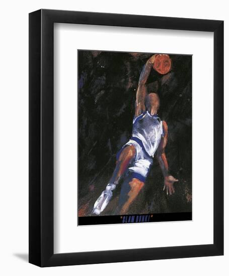 Slam Dunk-Terry Rose-Framed Art Print