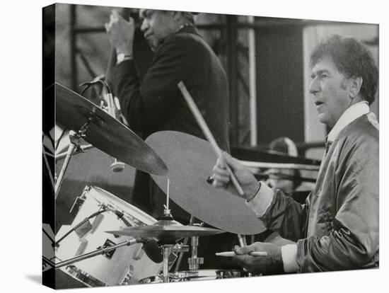 Slam Stewart and Shelly Manne on Stage at the Capital Radio Jazz Festival, London, 1979-Denis Williams-Stretched Canvas