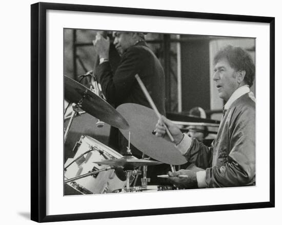 Slam Stewart and Shelly Manne on Stage at the Capital Radio Jazz Festival, London, 1979-Denis Williams-Framed Photographic Print