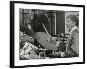 Slam Stewart and Shelly Manne on Stage at the Capital Radio Jazz Festival, London, 1979-Denis Williams-Framed Photographic Print