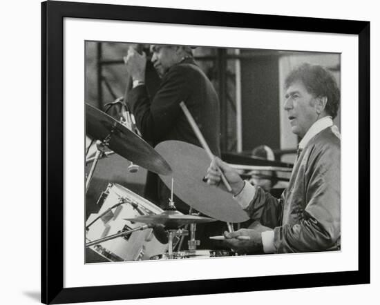 Slam Stewart and Shelly Manne on Stage at the Capital Radio Jazz Festival, London, 1979-Denis Williams-Framed Photographic Print