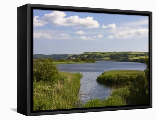 Slapton Ley, South Devon, England, United Kingdom, Europe-Rainford Roy-Framed Stretched Canvas