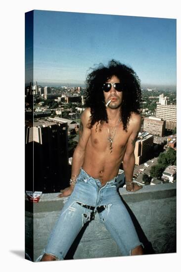 Slash, Guitarist Member of Group Guns N'Roses in 1992-null-Stretched Canvas