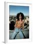 Slash, Guitarist Member of Group Guns N'Roses in 1992-null-Framed Photo