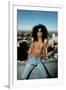 Slash, Guitarist Member of Group Guns N'Roses in 1992-null-Framed Photo