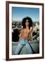 Slash, Guitarist Member of Group Guns N'Roses in 1992-null-Framed Photo