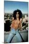 Slash, Guitarist Member of Group Guns N'Roses in 1992-null-Mounted Photo