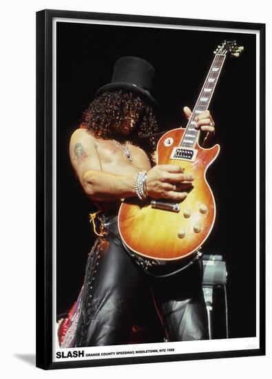 Slash  Guns 'n' Roses-null-Framed Poster