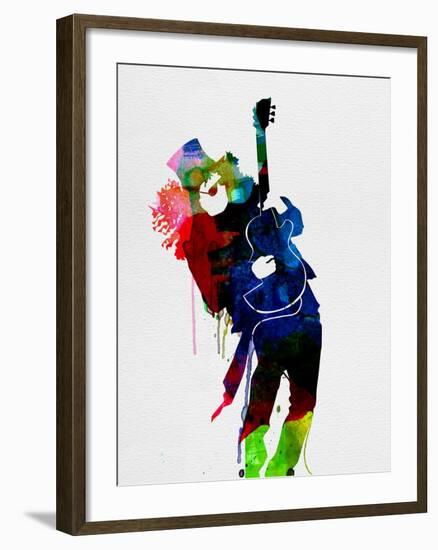 Slash Watercolor-Lora Feldman-Framed Art Print