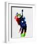 Slash Watercolor-Lora Feldman-Framed Premium Giclee Print