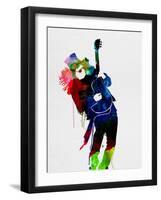 Slash Watercolor-Lora Feldman-Framed Art Print