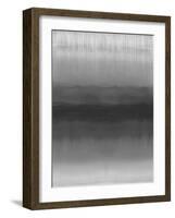 Slate Abstract-Chloe Larsen-Framed Giclee Print