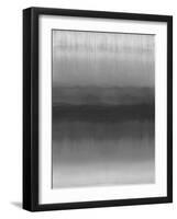 Slate Abstract-Chloe Larsen-Framed Giclee Print