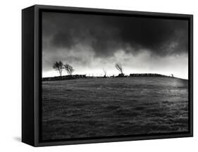 Slate Fence, Trawsfynydd Drovers Roads, Wales-Fay Godwin-Framed Stretched Canvas