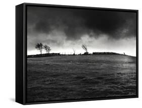 Slate Fence, Trawsfynydd Drovers Roads, Wales-Fay Godwin-Framed Stretched Canvas