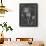 Slate Floral III-Ethan Harper-Framed Art Print displayed on a wall