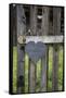 Slate Heart, Marks, Welcome Home, Old Fence-Andrea Haase-Framed Stretched Canvas