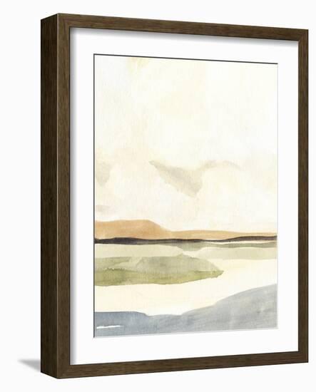 Slate Movement IV-Annie Warren-Framed Art Print