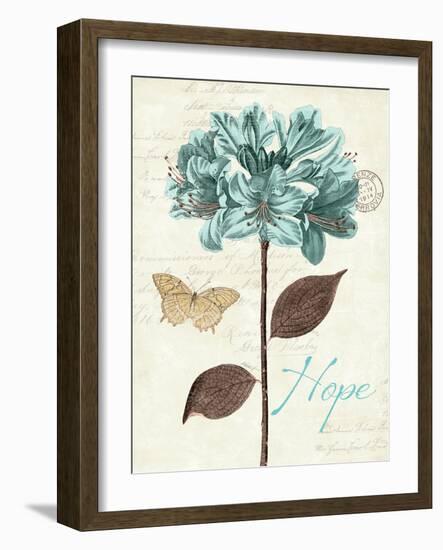 Slated Blue II-Katie Pertiet-Framed Art Print