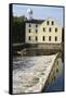 Slater's Mill, First U.S. Textile Factory, Pawtucket, Rhode Island-null-Framed Stretched Canvas