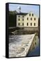 Slater's Mill, First U.S. Textile Factory, Pawtucket, Rhode Island-null-Framed Stretched Canvas