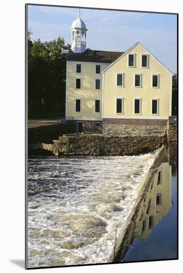 Slater's Mill, First U.S. Textile Factory, Pawtucket, Rhode Island-null-Mounted Giclee Print