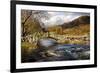 Slaters Bridge in Little Langdale November-null-Framed Photographic Print