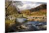 Slaters Bridge in Little Langdale November-null-Mounted Photographic Print